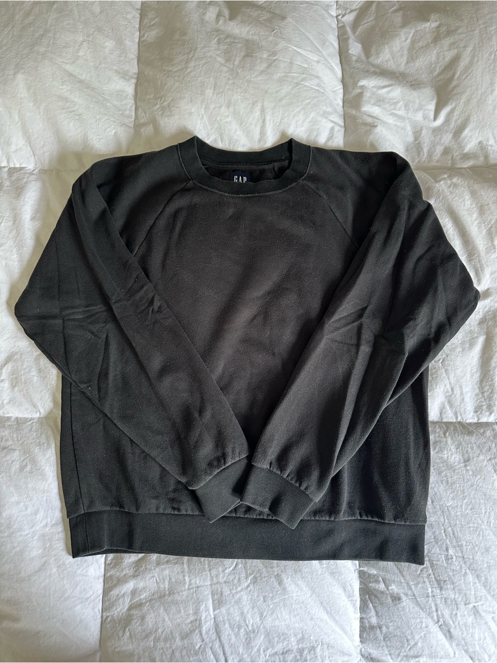 TALL GAP Charcoal Black Crewneck Sweatshirt